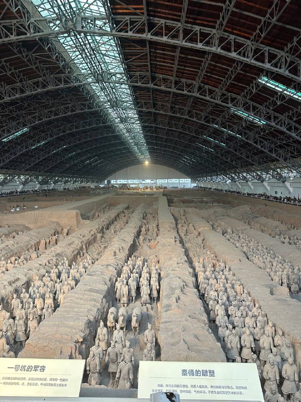 D4 兵马俑 长恨歌今天一早就过来这边了，今天晚上也是直接住在华清宫附近的酒店