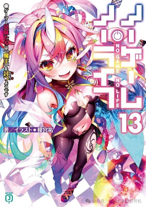 爷爷的追的小说更新了榎宫祐《游戏人生》时隔3年推出最新单行本，第13卷将于4月24日正式发售！#no_game_no_life