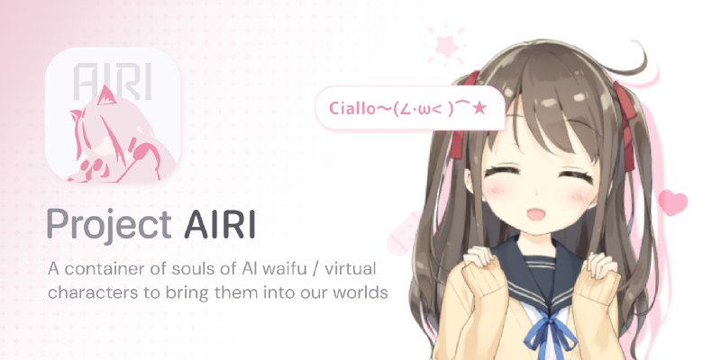 GitHub - moeru-ai/airi: 💖🧸 Self hosted, you owned Grok Companion, a container of souls of waifu, cyber livings to bring them into…